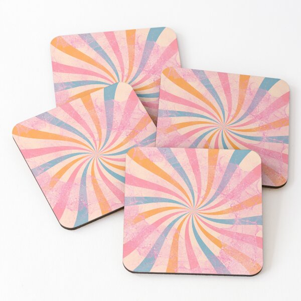 Item preview, Abstract Retro Candy Cane Swirl designed and sold by RinaGArt.