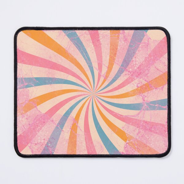 Item preview, Abstract Retro Candy Cane Swirl designed and sold by RinaGArt.