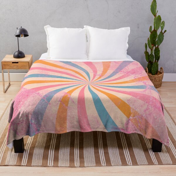 Item preview, Abstract Retro Candy Cane Swirl designed and sold by RinaGArt.