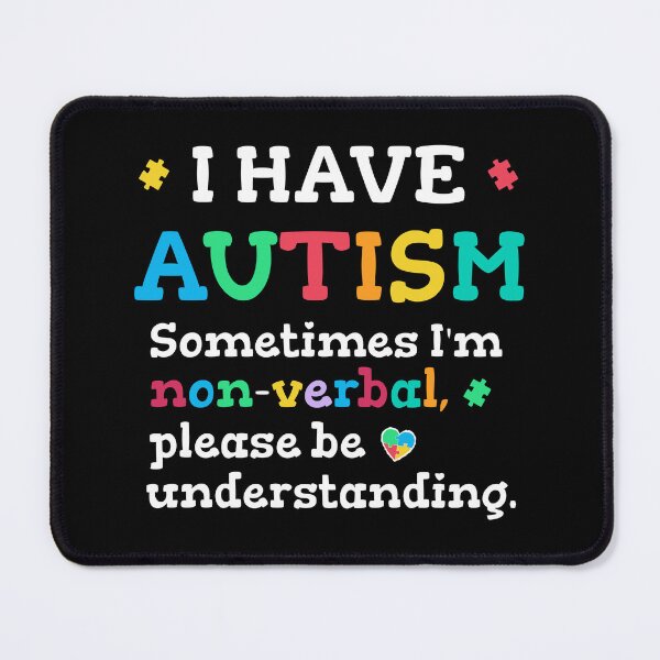 Item preview, Non-verbal Autism designed and sold by HandicraftArt.