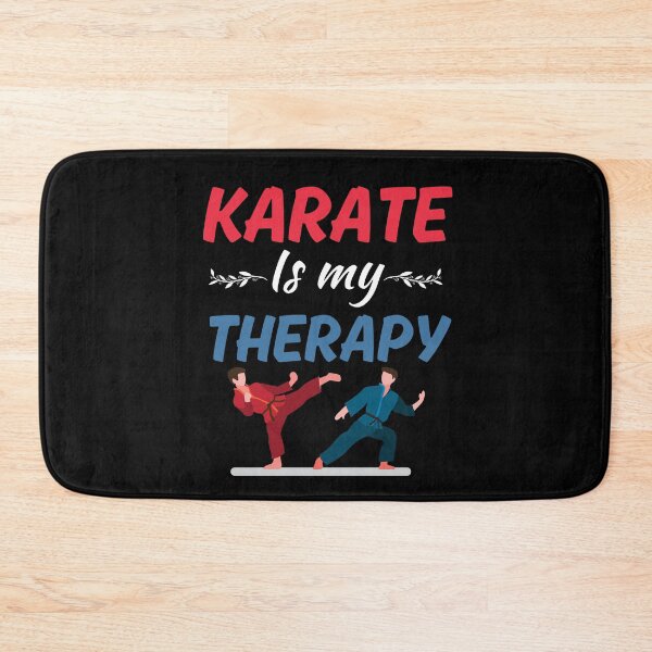 Item preview, Karate is my therapy, karate sport or hobby fighter or fan, karate kick graphic designed and sold by NBSStore.