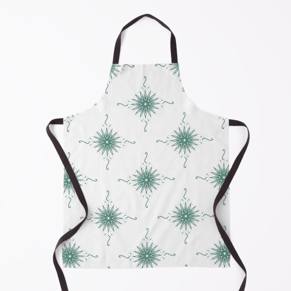 Item preview, Green Stars and Ribbons on White Co-ordinate designed and sold by KathyLav.