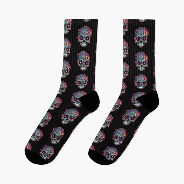 Item preview, Weird Zombie Sugar Skull, Calavera designed and sold by Burn-Ego.