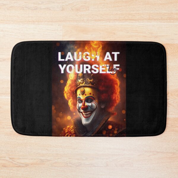 Item preview, Laugh at yourself too - Clown in fire designed and sold by BubblyDelight.