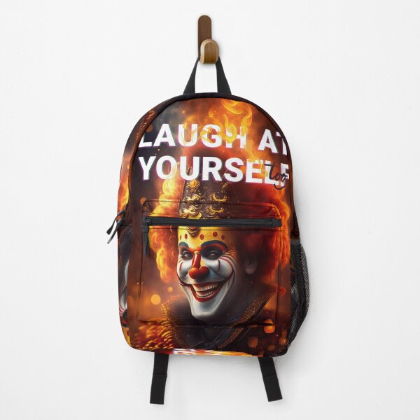 Item preview, Laugh at yourself too - Clown in fire designed and sold by BubblyDelight.