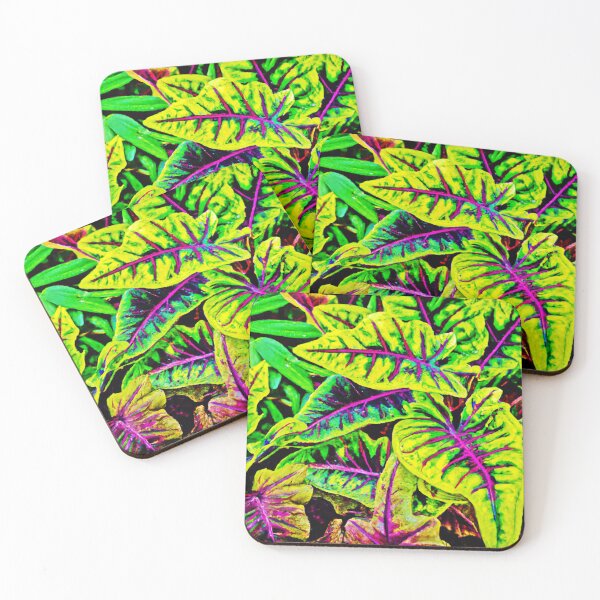 Item preview, Vivid Leaves Neon Elegance designed and sold by Health And Fitness Posts e-Store.