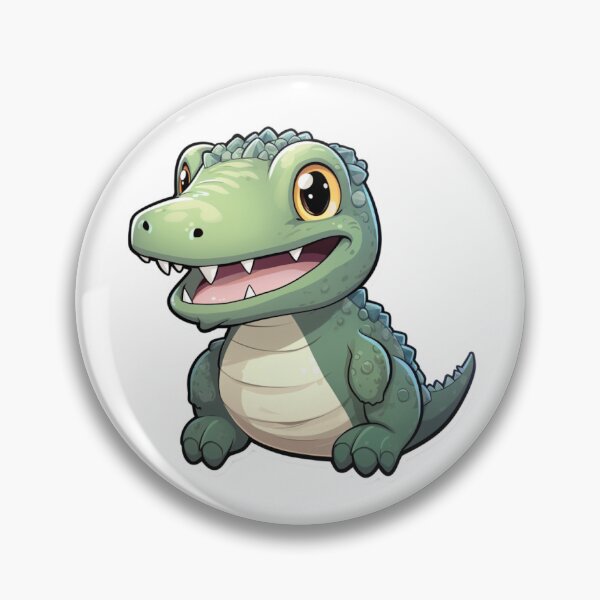 Item preview, Crocodile Kawaii African Animal Inspired Art and Stickers designed and sold by CDC40.