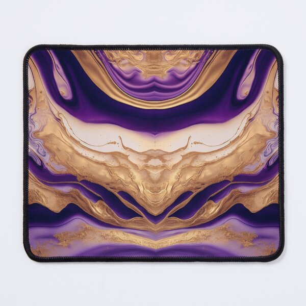 Item preview, Abstract Golden Purple Marble designed and sold by RinaGArt.