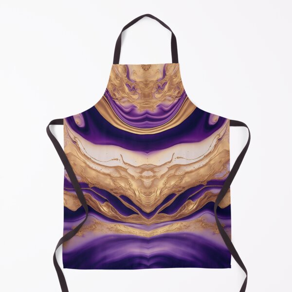 Item preview, Abstract Golden Purple Marble designed and sold by RinaGArt.