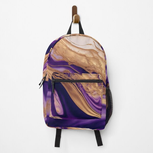 Item preview, Abstract Golden Purple Marble designed and sold by RinaGArt.
