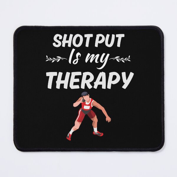 Item preview, Shot put is my therapy, shot putter funny designed and sold by NBSStore.