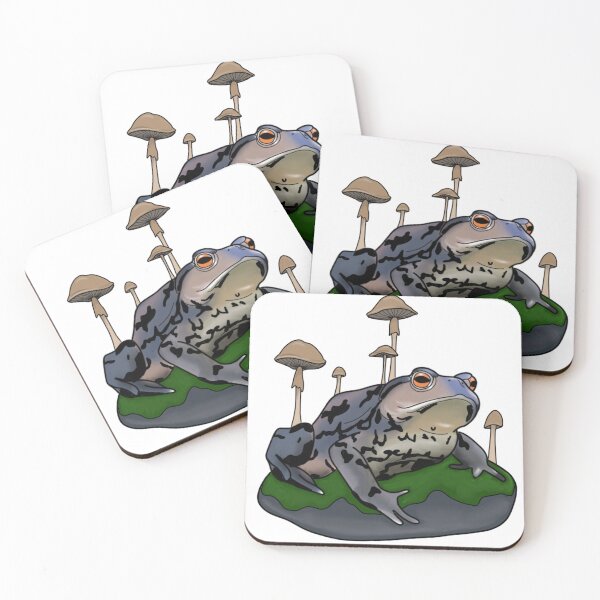 Item preview, Toad with mushrooms designed and sold by beccamanse.
