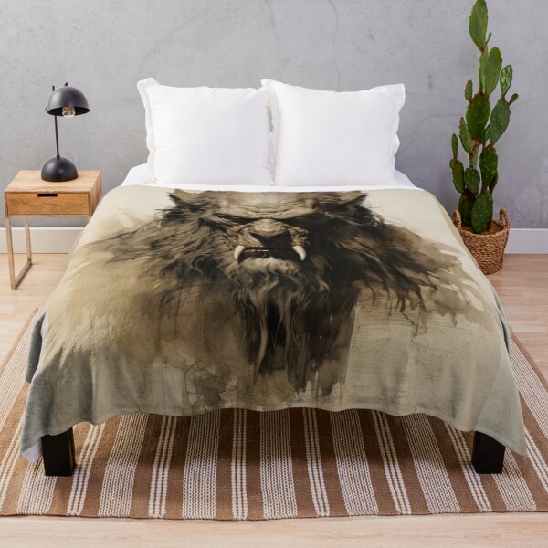 Item preview, The artwork presents a drawing of a werewolf on an ancient background designed and sold by Piotrek0001.