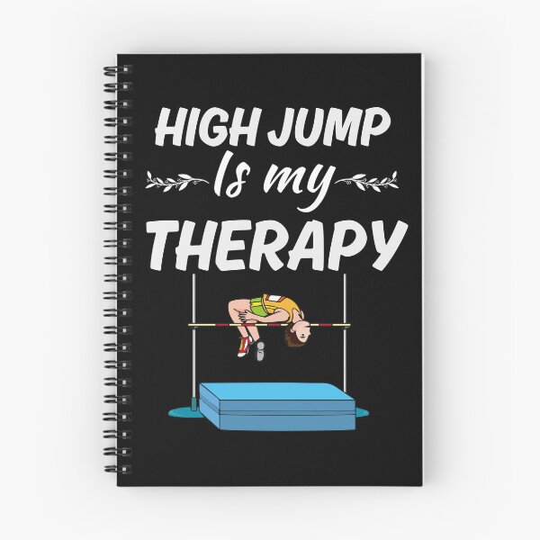 Item preview, High jump is my therapy, high jumper sport fan saying designed and sold by NBSStore.