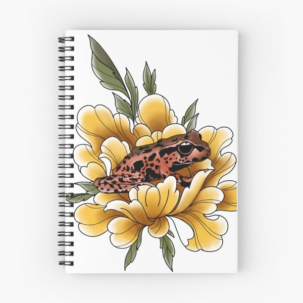 Item preview, Frog in flower  designed and sold by beccamanse.