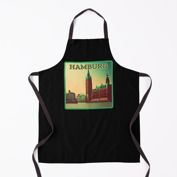 Item preview, Architectural landscape of Hamburg, germany. Retro Hamburg travel design. designed and sold by Unitepeople.