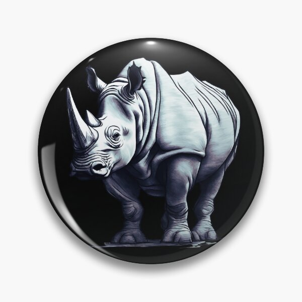 Item preview, Rhinoceros Power and Strength of Africa Luna designed and sold by Aquillashop.