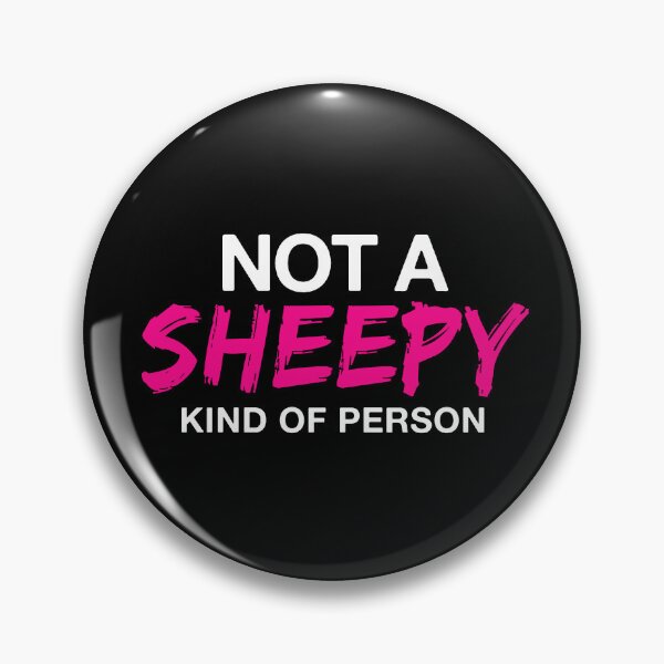Item preview, not a sheepy kind of person - I am not a sheep designed and sold by Dusty-BlackFox.