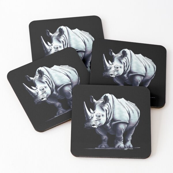 Item preview, Rhinoceros Power and Strength of Africa Luna designed and sold by Aquillashop.