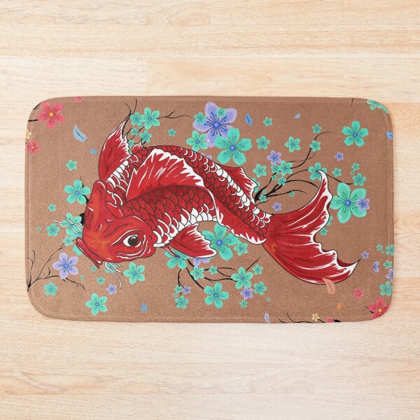 Item preview, Japan Red Koi Fish Illustration designed and sold by maulaniism.