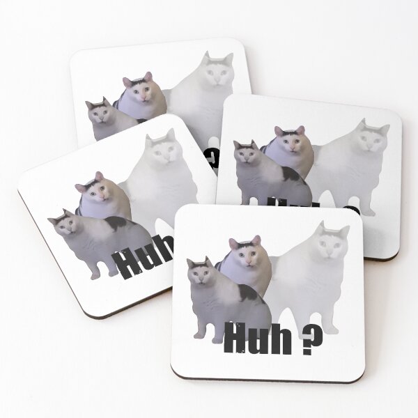 Item preview, Huh Cat Meme designed and sold by FloraPlantTees.