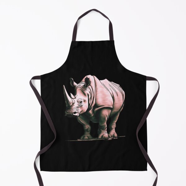 Item preview, Rhinoceros Power and Strength of Africa Pink designed and sold by Aquillashop.