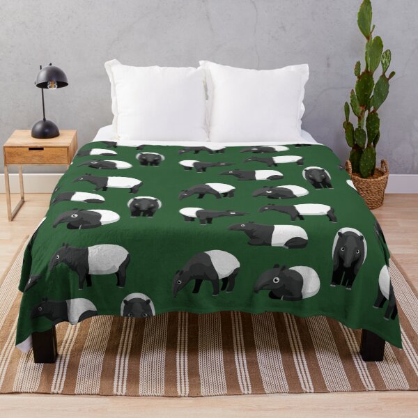 Item preview, Malayan Tapir Cartoon Cute Animal designed and sold by SUPERHERON.