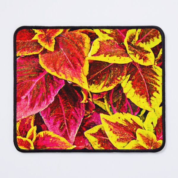 Item preview, Vibrant Neon burst Leaves designed and sold by Health And Fitness Posts e-Store.