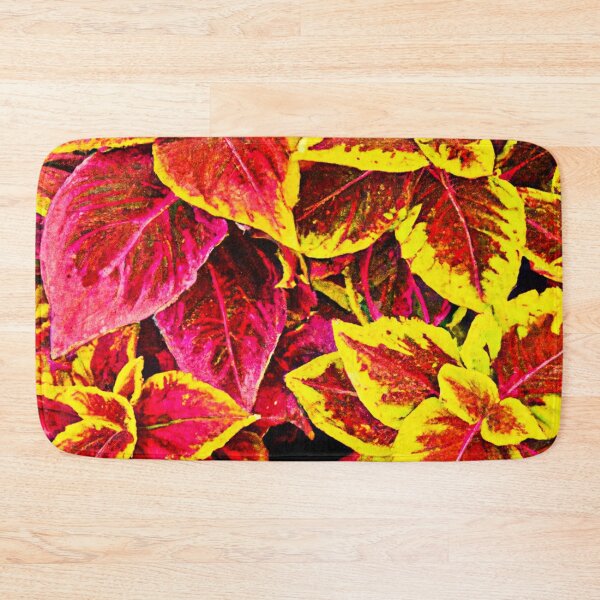 Item preview, Vibrant Neon burst Leaves designed and sold by Health And Fitness Posts e-Store.