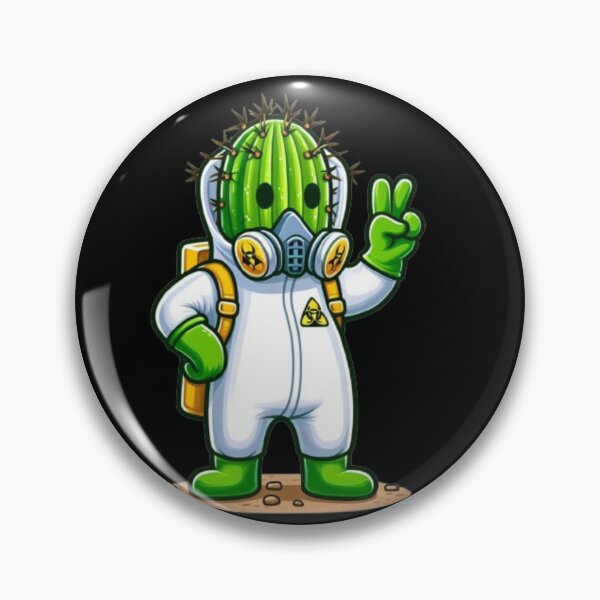 Item preview, cactus hazmat  designed and sold by Redmoonshine.