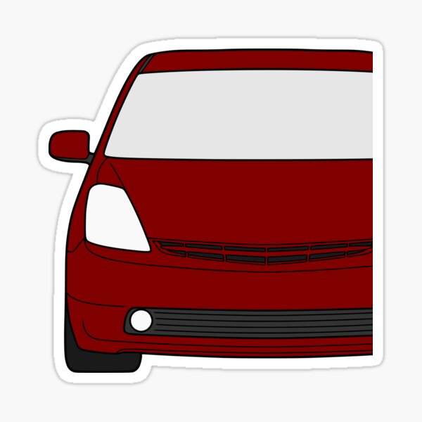 Item preview, Toyota Prius 2003-2009 wine red designed and sold by EdimDesign.