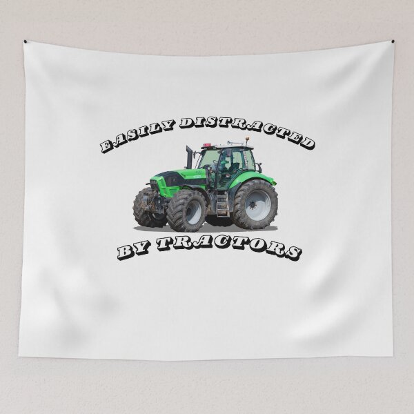 Item preview, Easily Distracted by Tractors designed and sold by OS-Afolky.