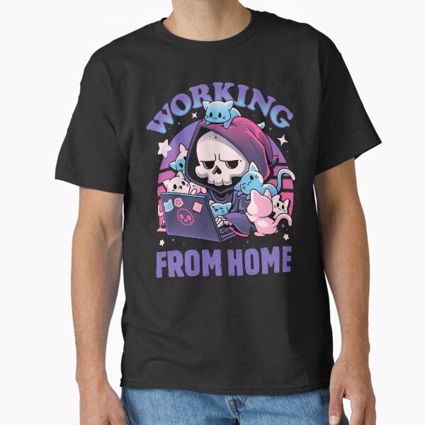 Item preview, Reaper's Remote Realm - Funny Skeleton designed and sold by Snouleaf.