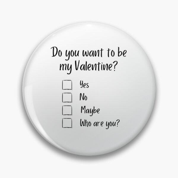 Item preview, Do you want to be my Valentine? designed and sold by GRINspiration.