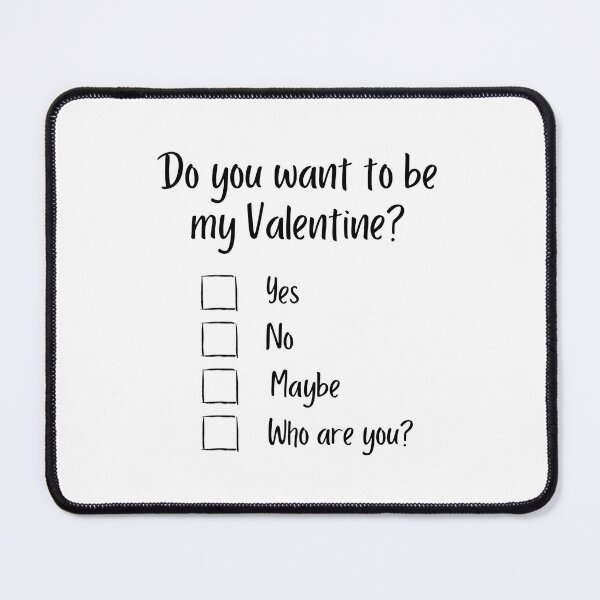 Item preview, Do you want to be my Valentine? designed and sold by GRINspiration.