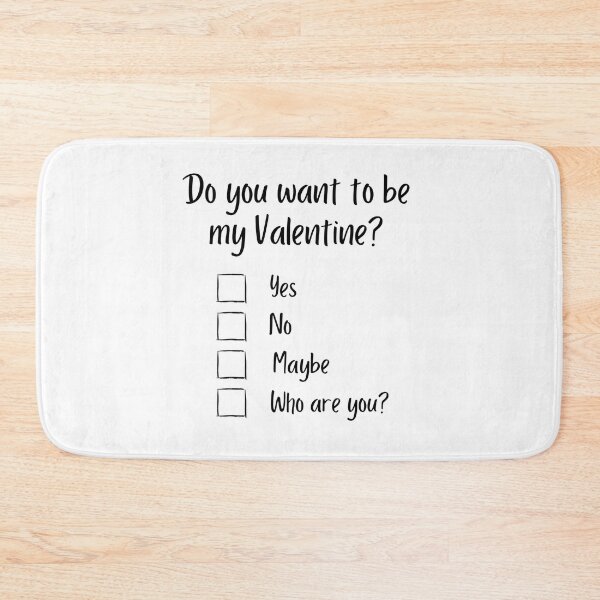 Item preview, Do you want to be my Valentine? designed and sold by GRINspiration.