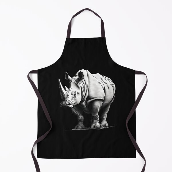 Item preview, Rhinoceros Power and Strength of Africa Gray designed and sold by Aquillashop.