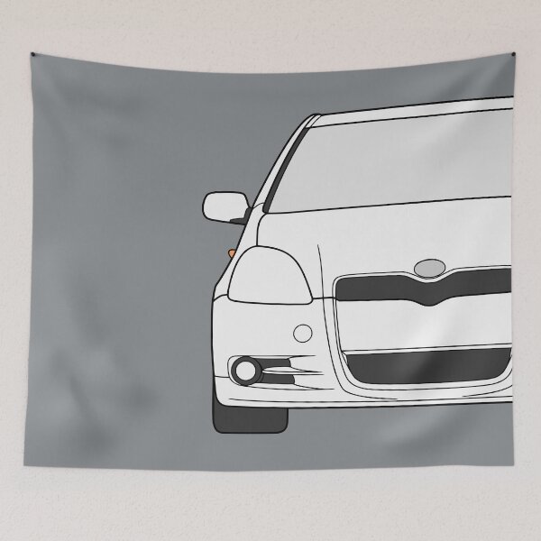 Item preview, Toyota Yaris Vitz Platz Echo 1999-2003 white designed and sold by EdimDesign.