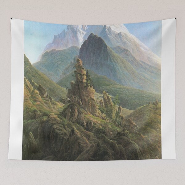 Item preview, The Watzmann - 1824 - Caspar David Friedrich designed and sold by THASSON.