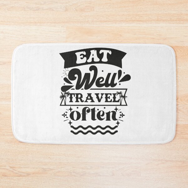 Item preview, eat well travel often, Passionate about travel and trip designed and sold by Ouzgane.