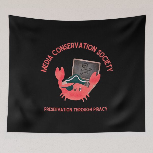 Item preview, Media Conservation Pirates designed and sold by Our Flag Means Merch.