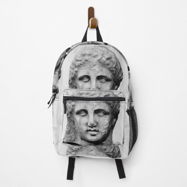 Item preview, Marble head of a woman from a grave marker - greek attic designed and sold by Mapsart-.