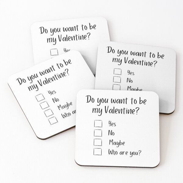 Item preview, Do you want to be my Valentine? designed and sold by GRINspiration.