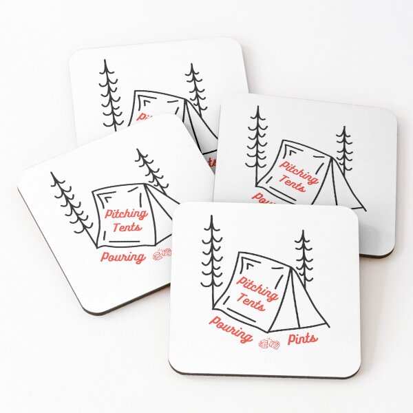 Item preview, Pitching tents and pouring pints. designed and sold by Dresife.