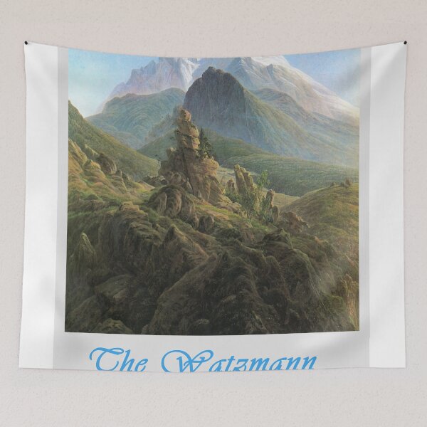 Item preview, The Watzmann - 1824 - Caspar David Friedrich designed and sold by THASSON.