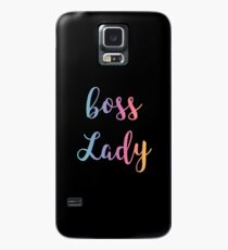 Boss Lady Regenbogenfarben Hülle & Skin für Samsung Galaxy