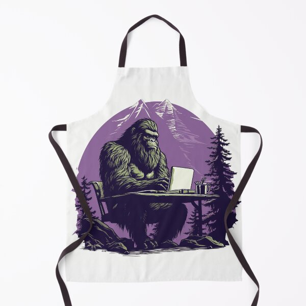 Item preview, Desk Squatch: Bigfoot's Office Adventures designed and sold by NatureArtDecor.