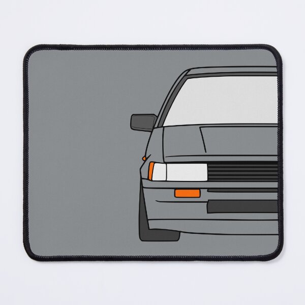 Item preview, Toyota Corolla AE86 black lined with colored parts designed and sold by EdimDesign.