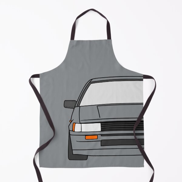 Item preview, Toyota Corolla AE86 black lined with colored parts designed and sold by EdimDesign.