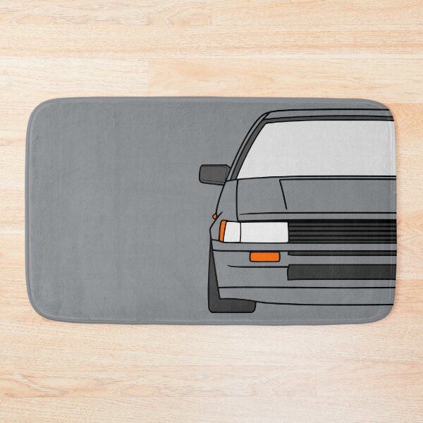 Item preview, Toyota Corolla AE86 black lined with colored parts designed and sold by EdimDesign.